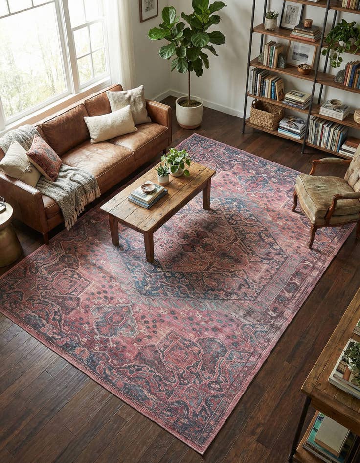 Detail image of 10' 6 x 13' Washable Maahru Rug