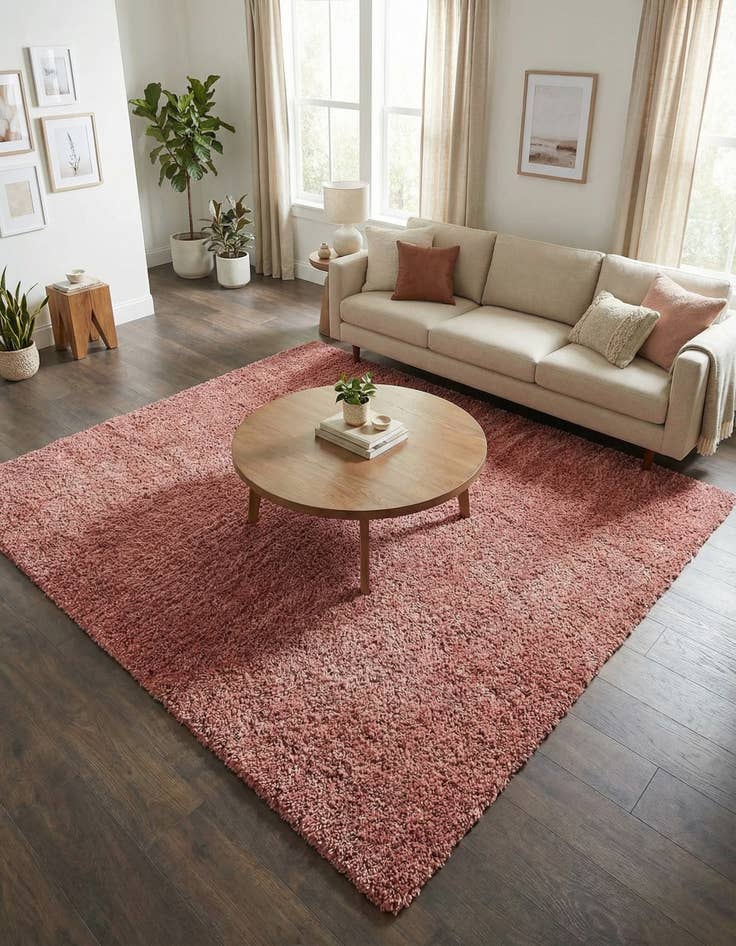 Detail image of 7' 10 x 7' 10 Jill Zarin Shaggy Chic Square Rug