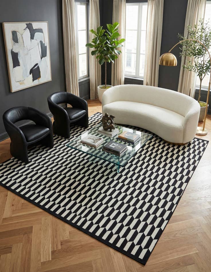 Detail image of 10' x 10' Milano Square Rug