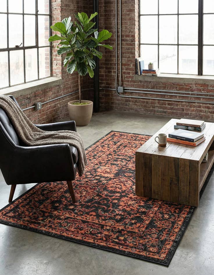 Detail image of 3' 3 x 5' 3 Lucerne Rug