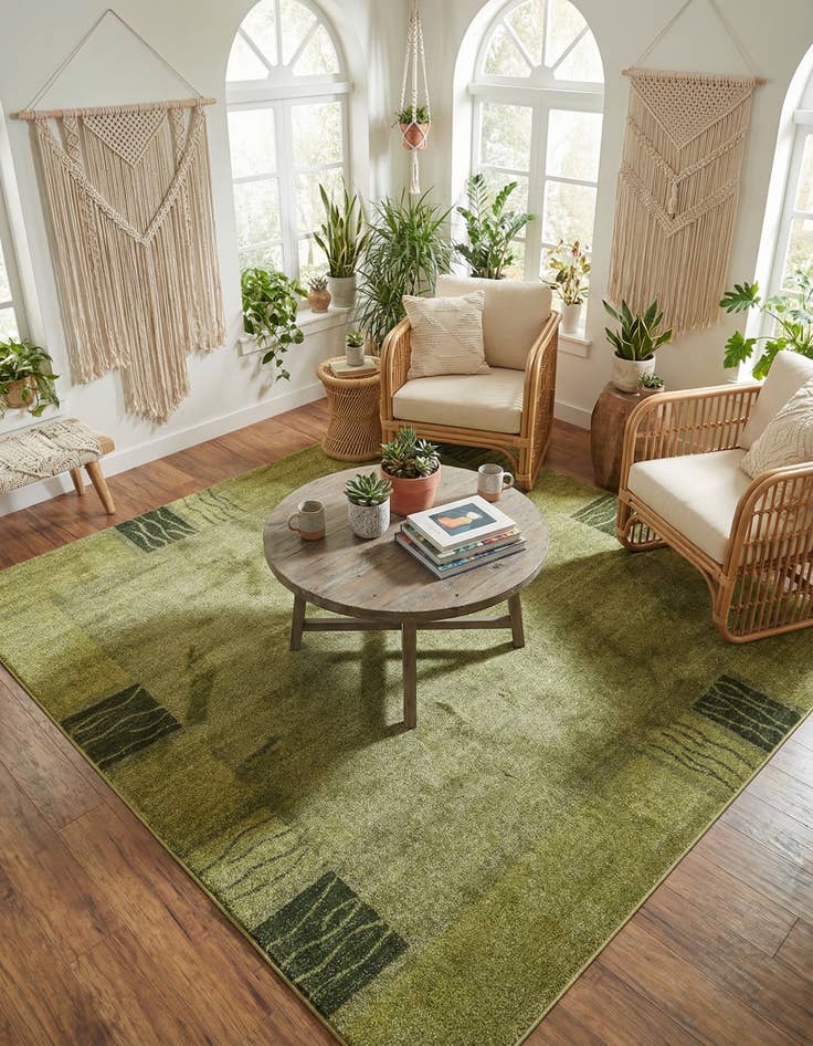 Detail image of 8' x 8' Angelica Square Rug