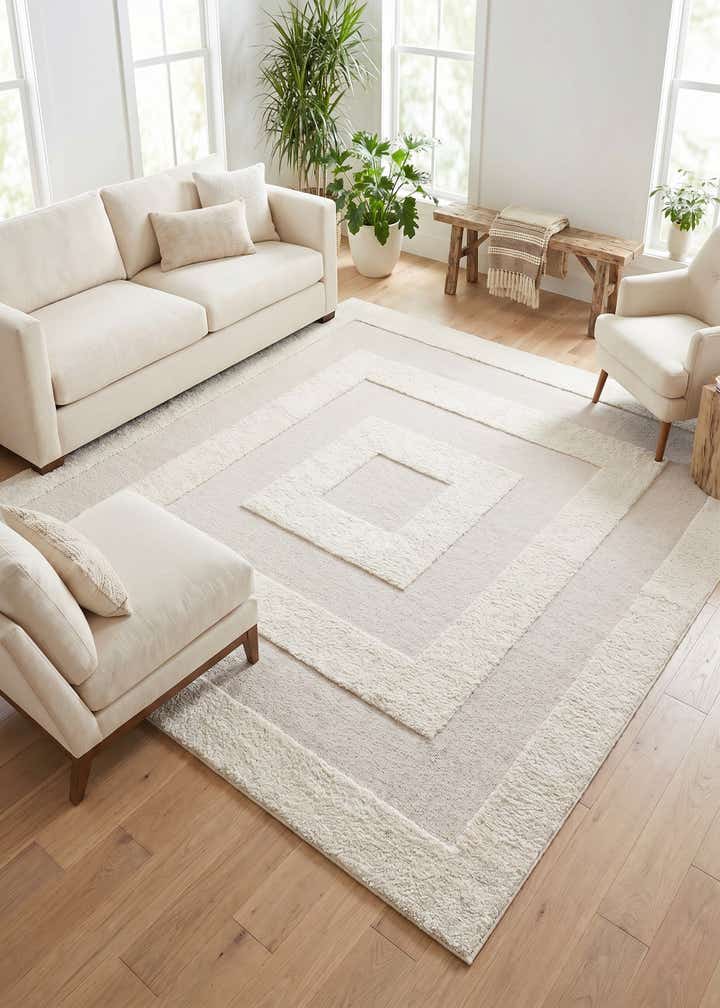 10' x 10' Boho Square Rug