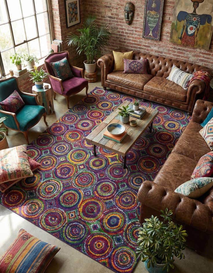 Detail image of  9' x 12' Calypso Rug