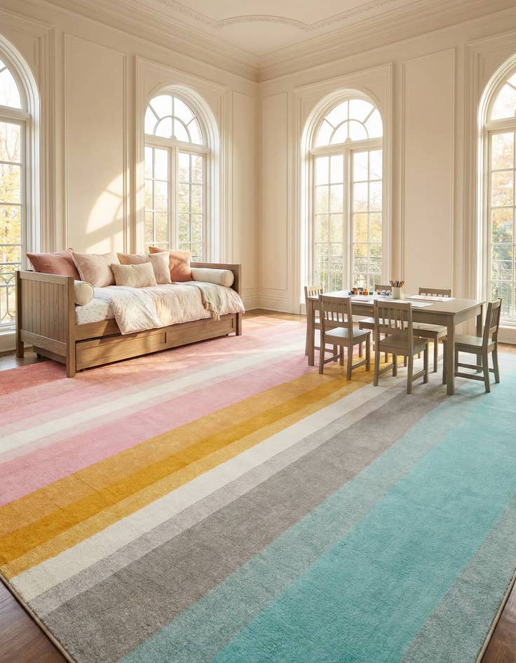 Detail image of 10' x 14' Whimsy Kids Rug