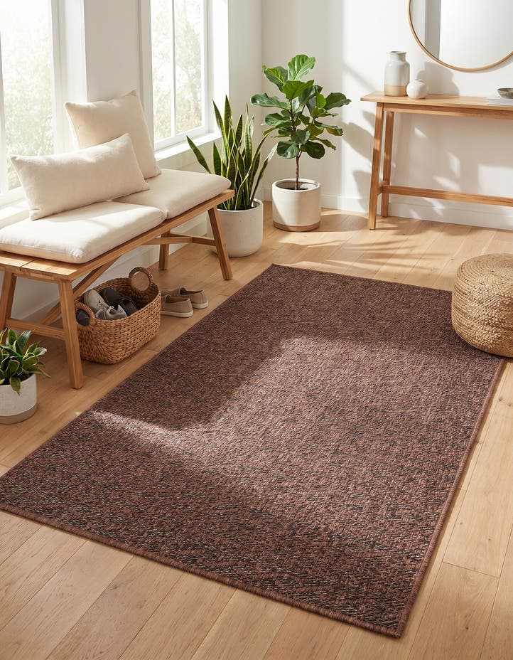 3' 3 x 5' Easy-Clean Modern Indoor / Outdoor...