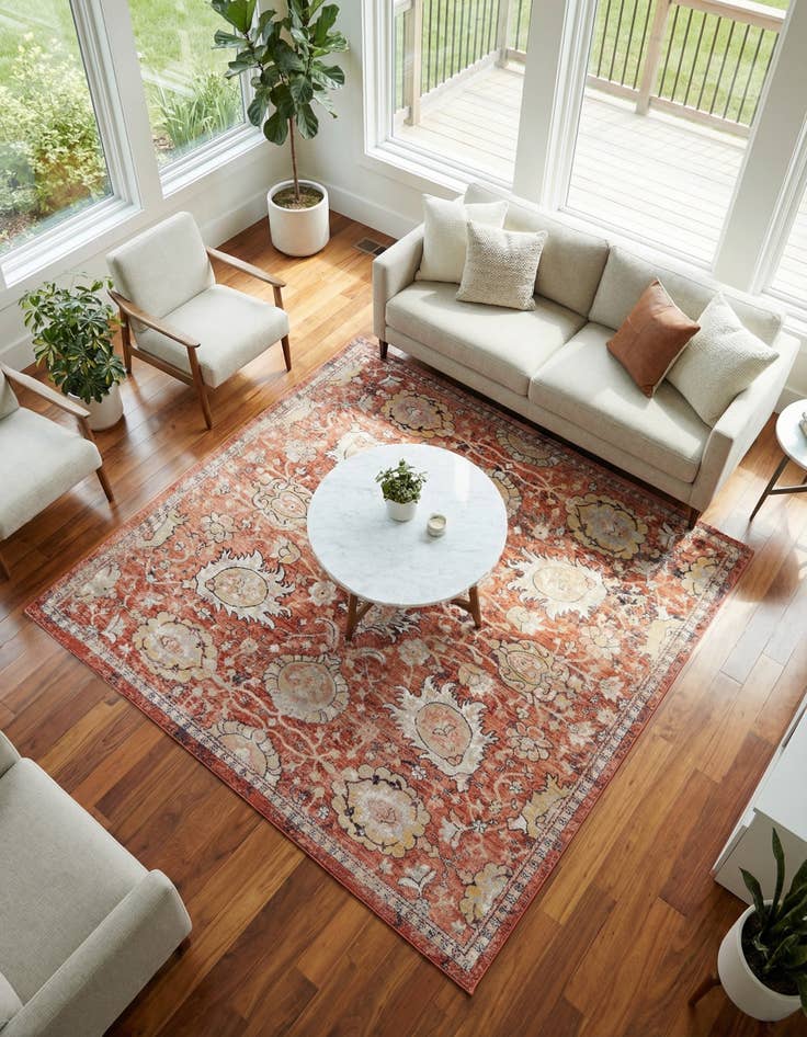 Detail image of 7' 10 x 7' 10 Lola Square Rug