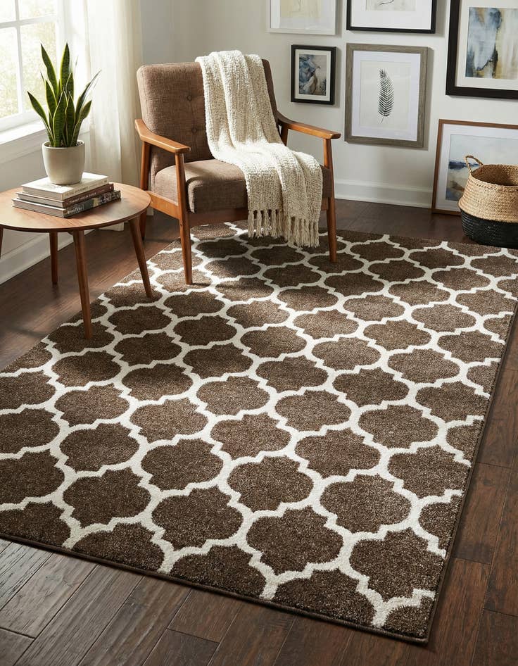 Detail image of 4' x 6' Trellis Rug