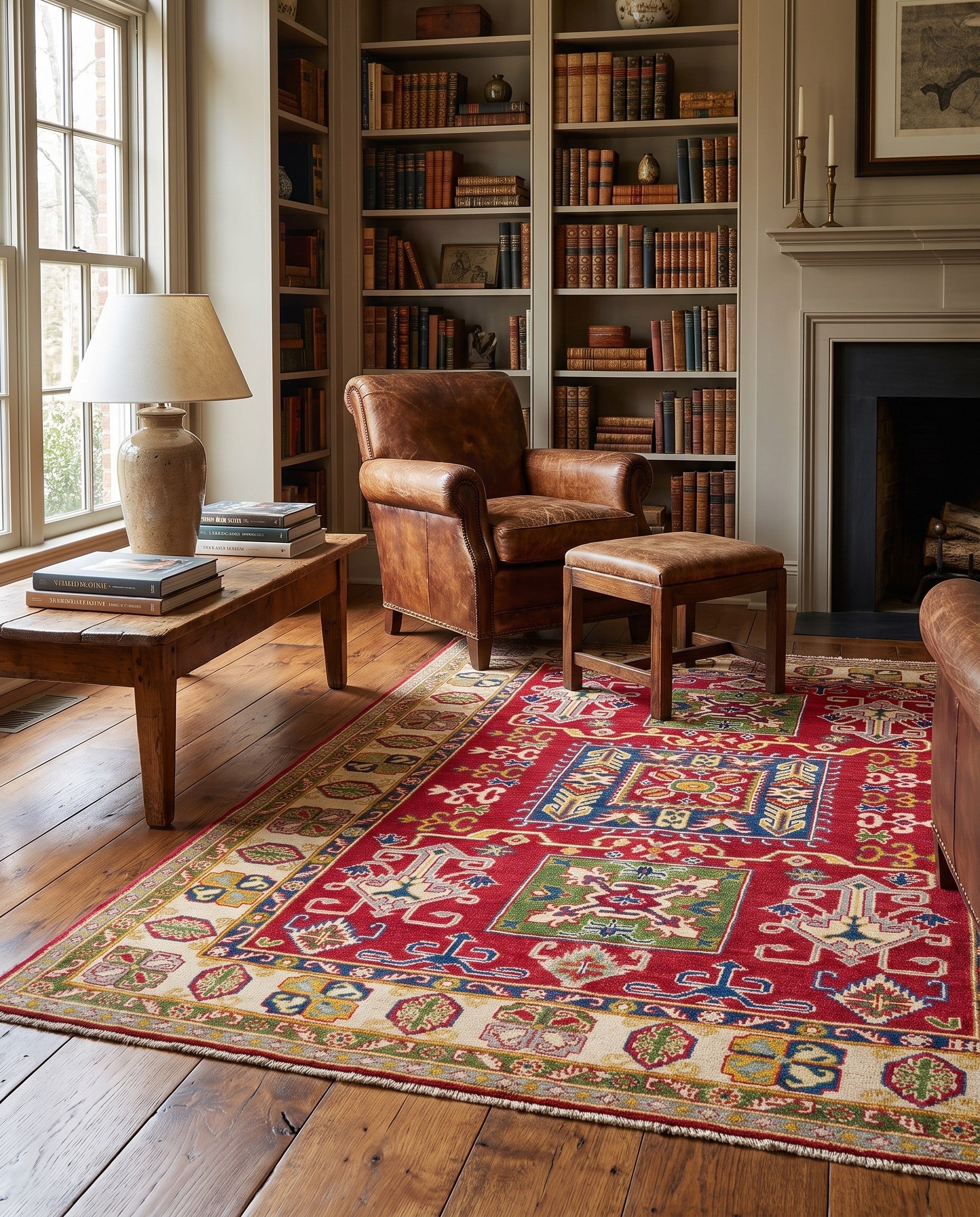 150cm x 210cm Hand Knotted Kazak Rug