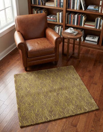 3' 3 x 3' 4 Reproduction Gabbeh Square Rug