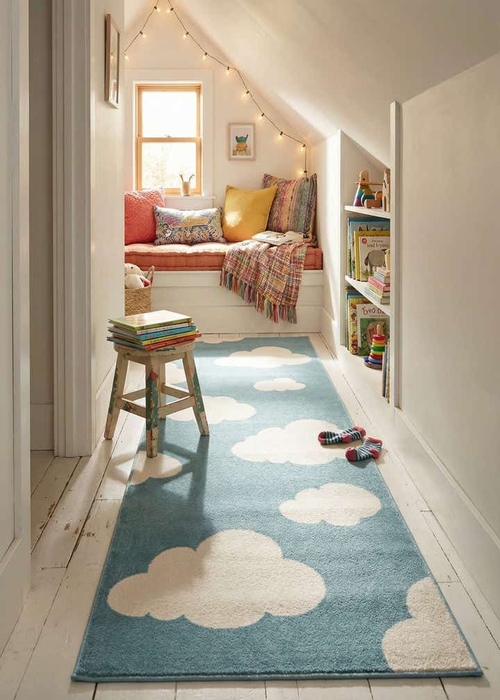 2' x 6' Whimsy Kids Runner Rug