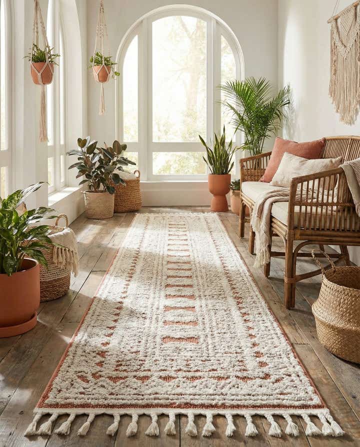 2' 7 x 12' Boho Runner Rug