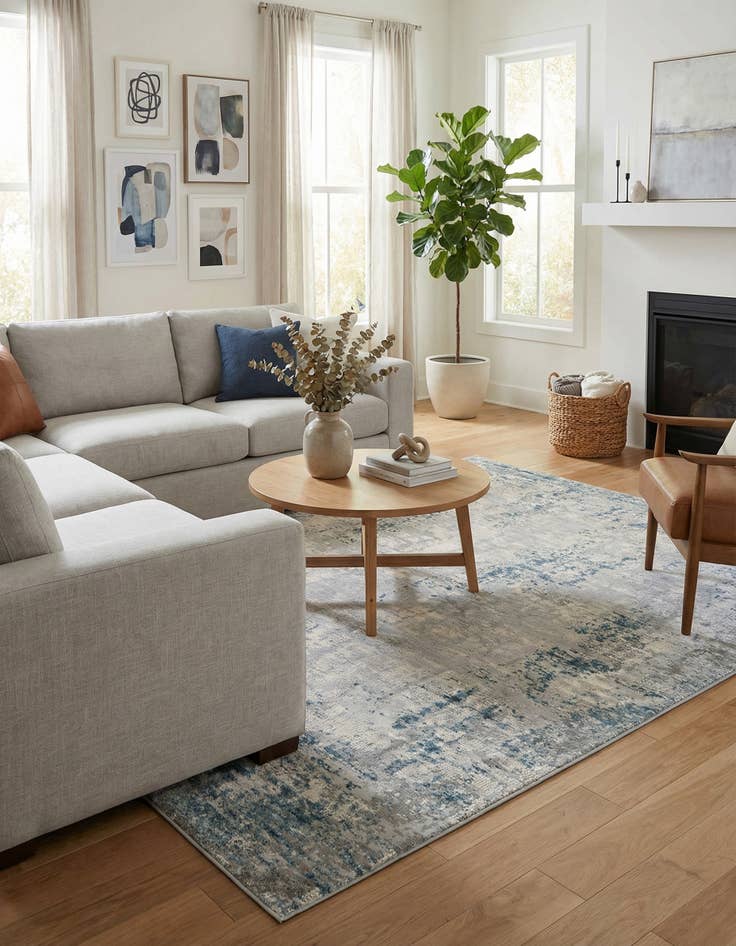 Detail image of 8' x 10' Caspian Rug