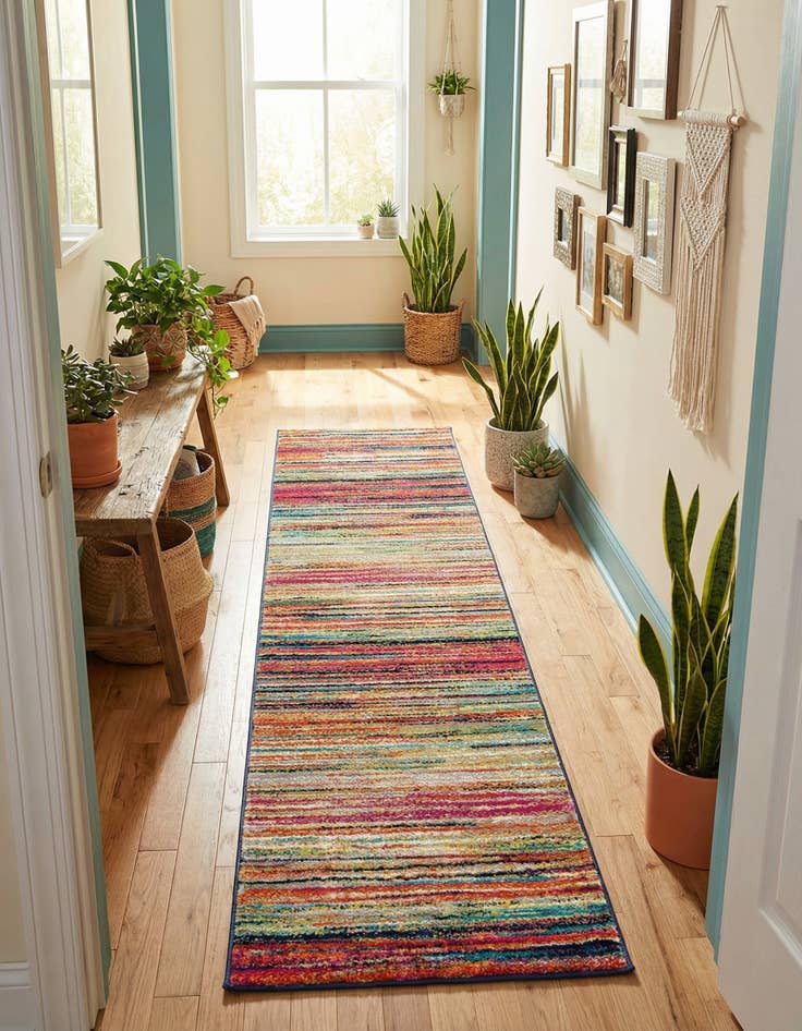 Detail image of 2' x 8' Azalea Runner Rug