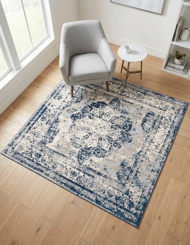 5' 3 x 5' 3 Monte Carlo Square Rug