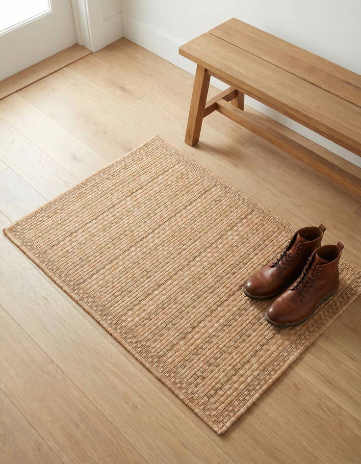 Detail image of 2' 2 x 3' Washable Border Indoor / Outdoor Rug