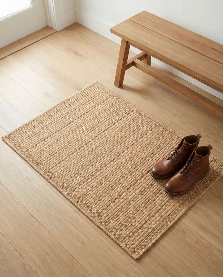 2' 2 x 3' Easy-Clean Border Indoor / Outdoor Rug