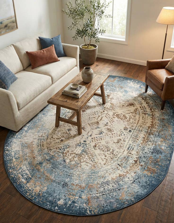 Detail image of 7' 10 x 10' Highbury Oval Rug