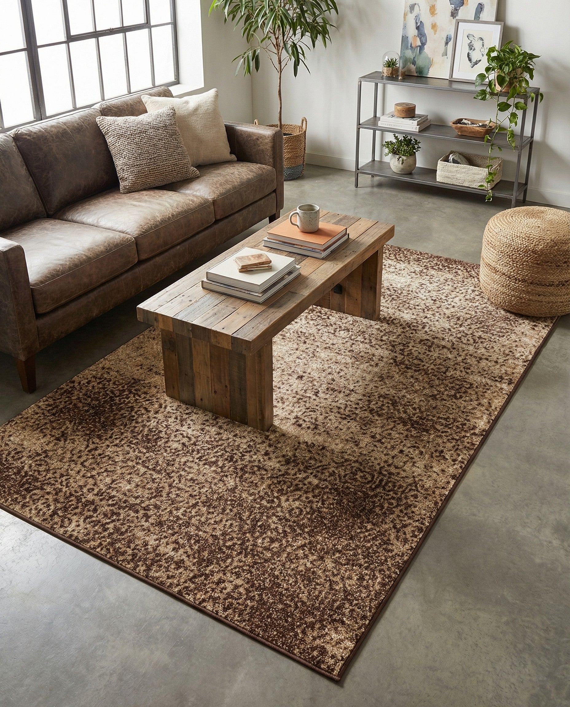 5' 3 x 8' Harvest Rug
