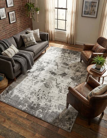 Light Gray Metropolis Rug