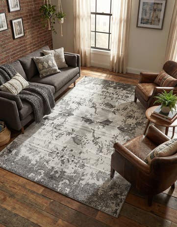 Light Gray Metropolis Rug