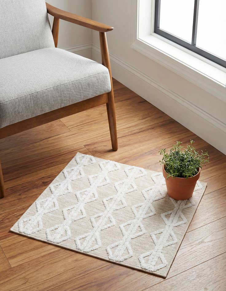 Detail image of 1' 3 x 1' 4 Sabrina Soto Casa Palma Sample Rug