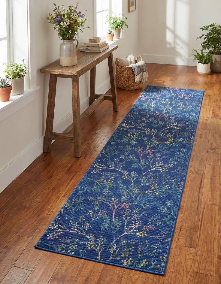 Detail image of 2' x 8' Blossom Runner Rug