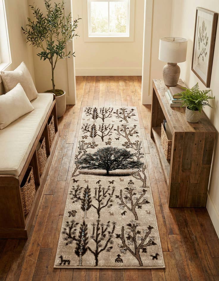 Detail image of 2' x 6' 1 Laguna Runner Rug