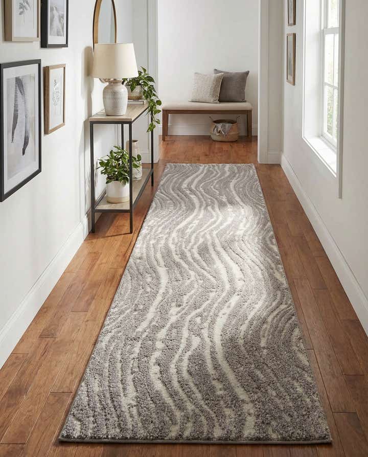 2' 7 x 10' Sepia Runner Rug