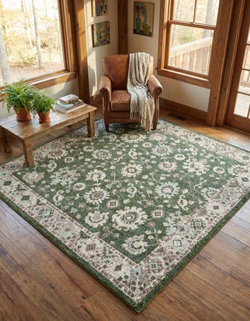 7' 10 x 7' 10 Madeline Square Rug