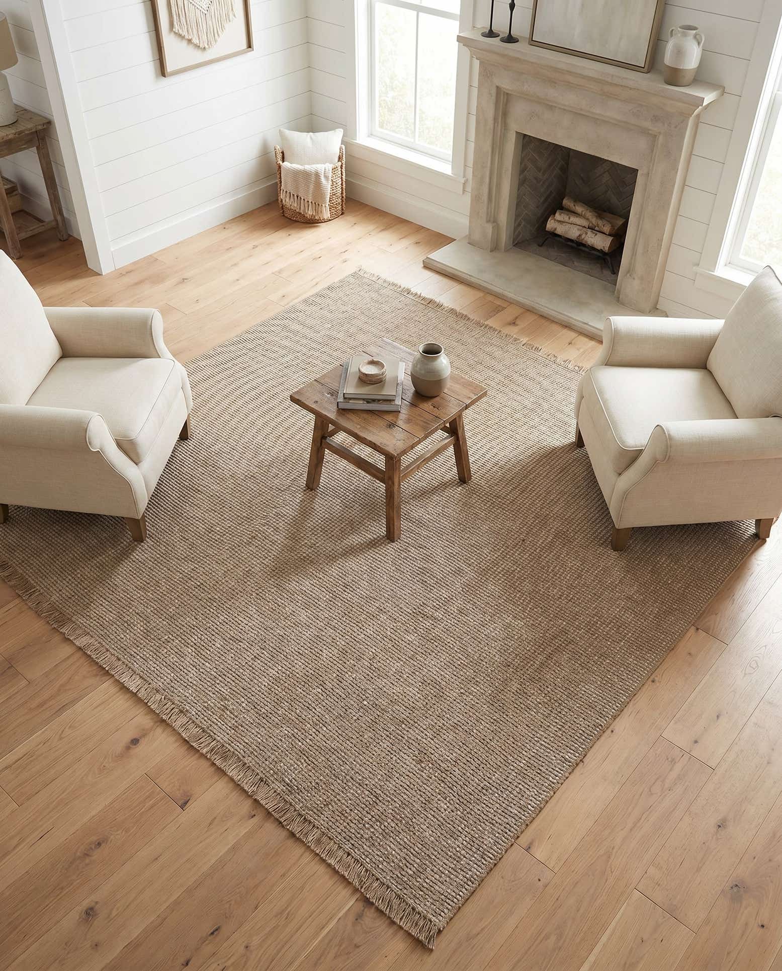 7' 10 x 7' 10 Cottage Farm Square Rug