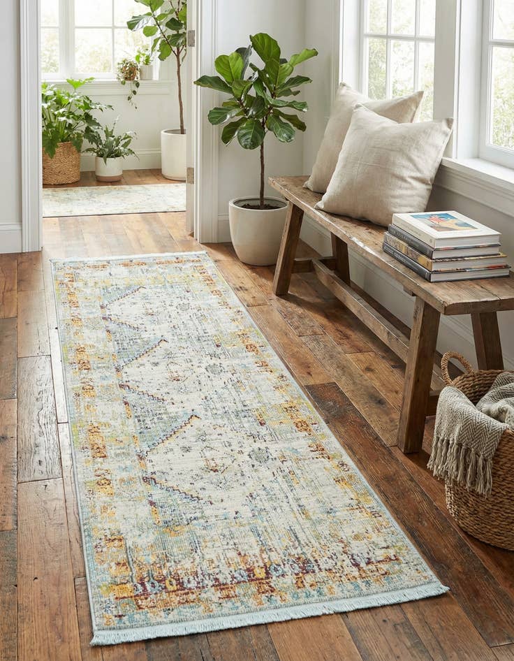 Detail image of 2' 2 x 6' Santiago Runner Rug