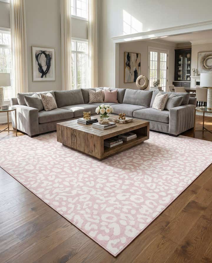 13' x 13' Easy-Clean Safari Indoor / Outdoor Square Rug