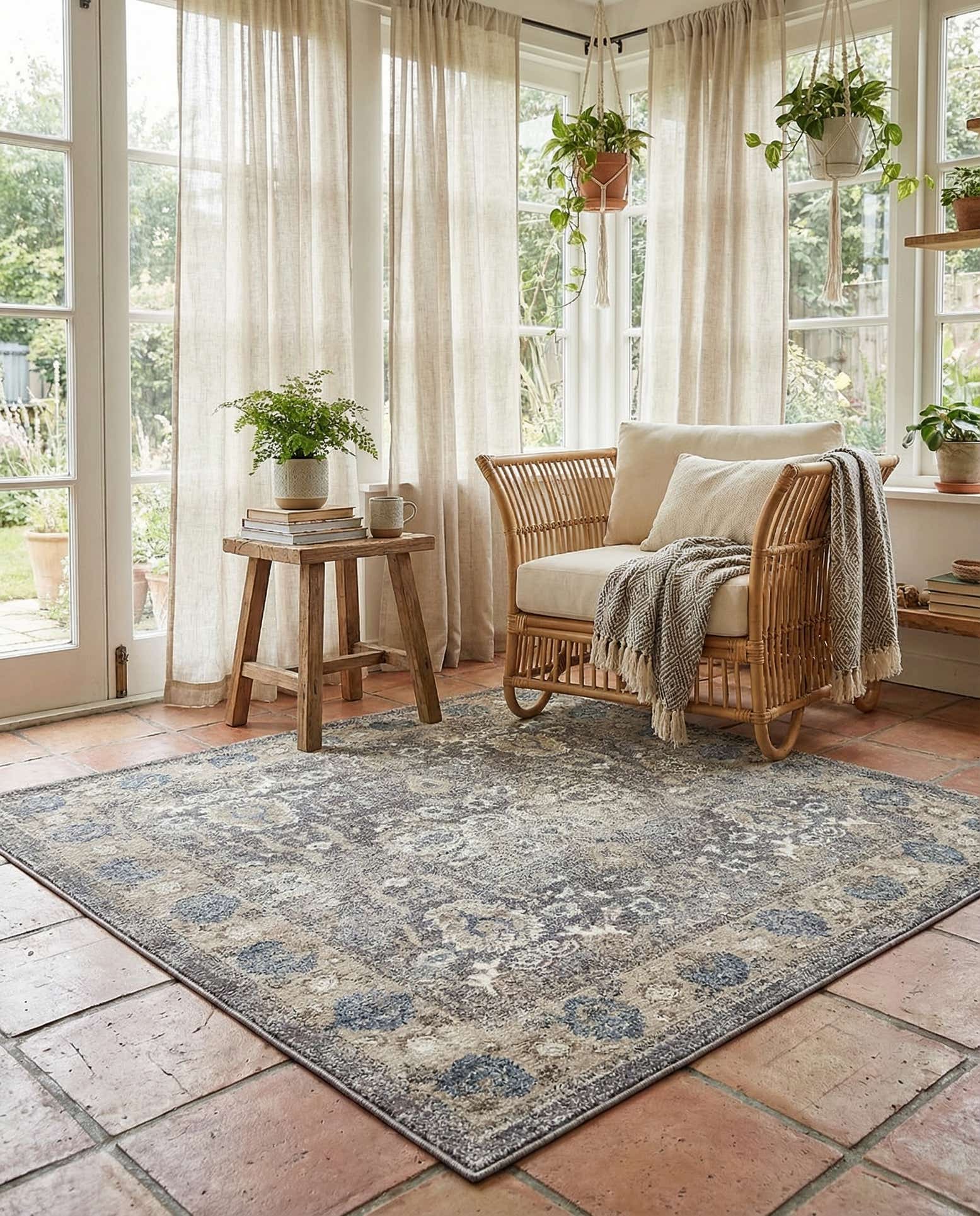 4' x 4' Vienna Square Rug