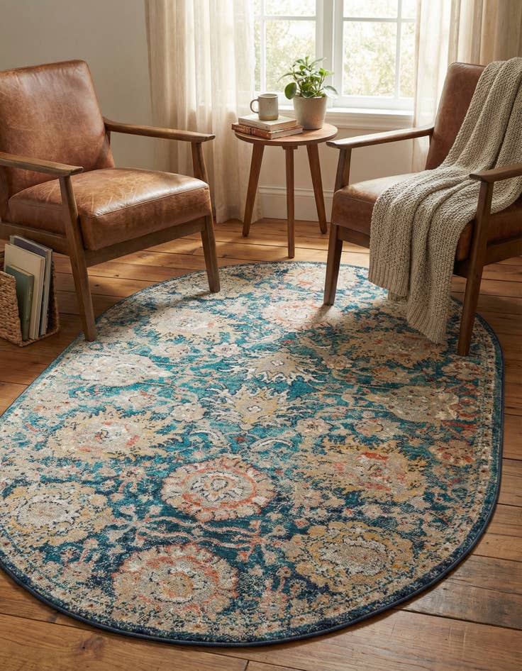Detail image of 4' x 6' Lola Oval Rug