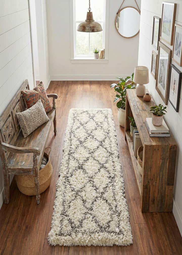 2' x 6' Infinity Shag Runner Rug