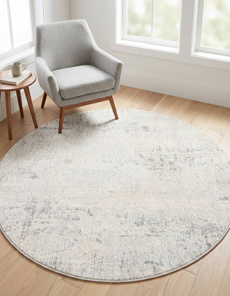 Detail image of 6' x 6' Caspian Round Rug