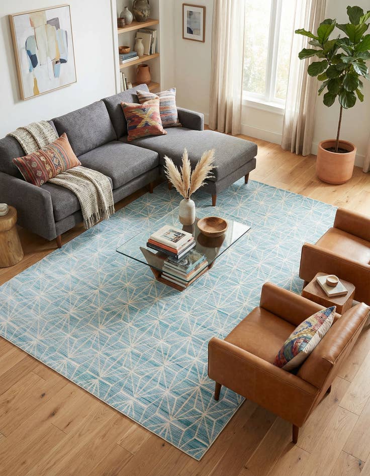 Detail image of Jill Zarin 9' x 12' 2 Uptown Fifth Avenue Rug