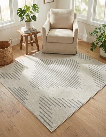 5' 3 x 5' 3 Kai Square Rug