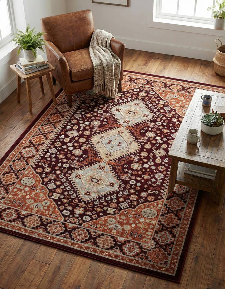 Detail image of 6' x 9' Kamala Washable Rug