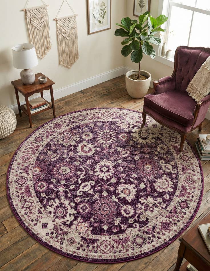 Detail image of 6' x 6' Madeline Round Rug