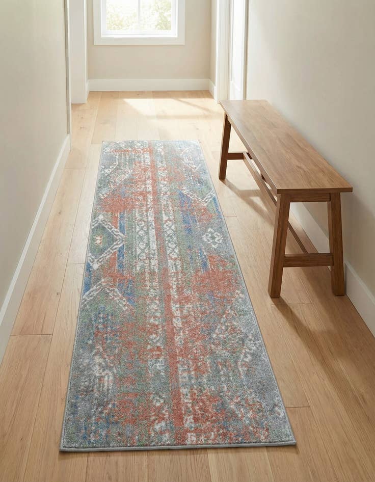 Detail image of 2' x 6' Kamala Washable Runner Rug