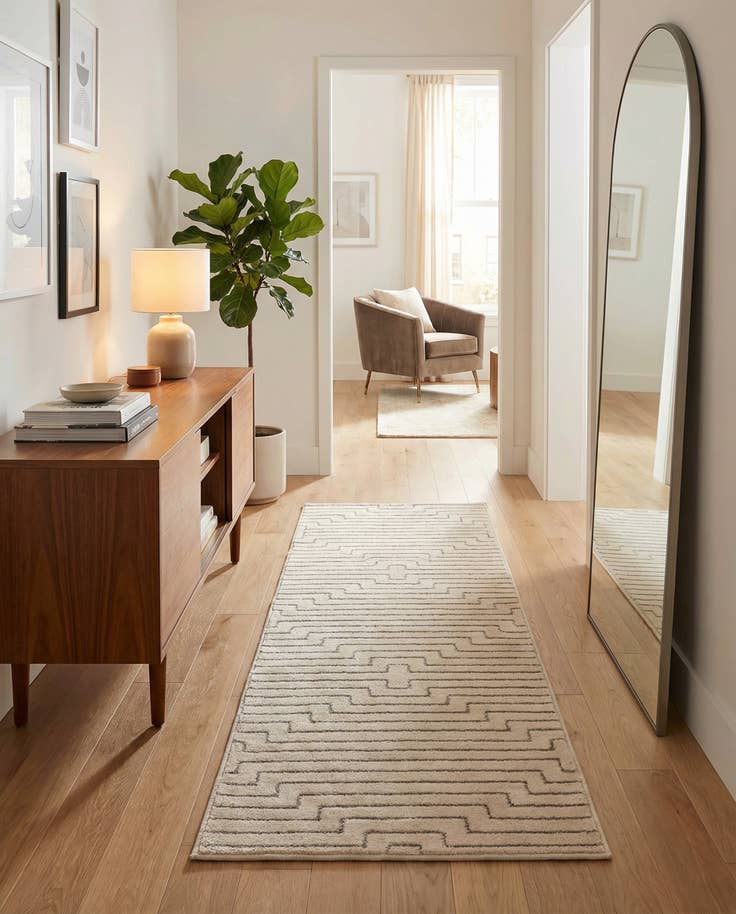 Detail image of 2' x 6' Vogue Geo Runner Rug