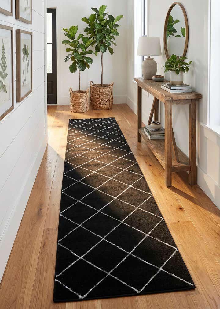 2' 7 x 12' Vogue Geo Runner Rug