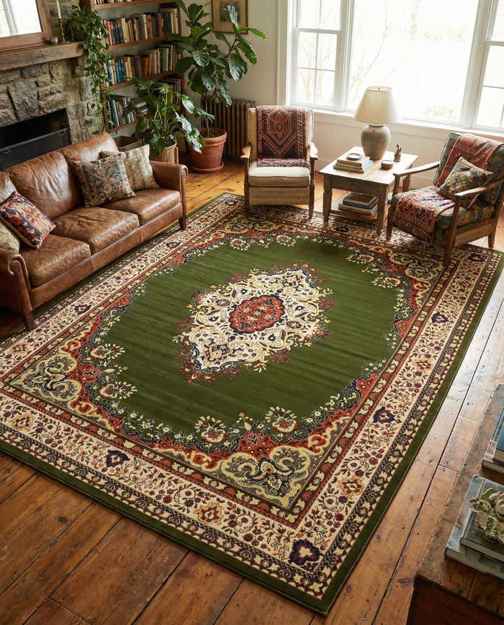 275cm x 365cm Mashad Design Tapis