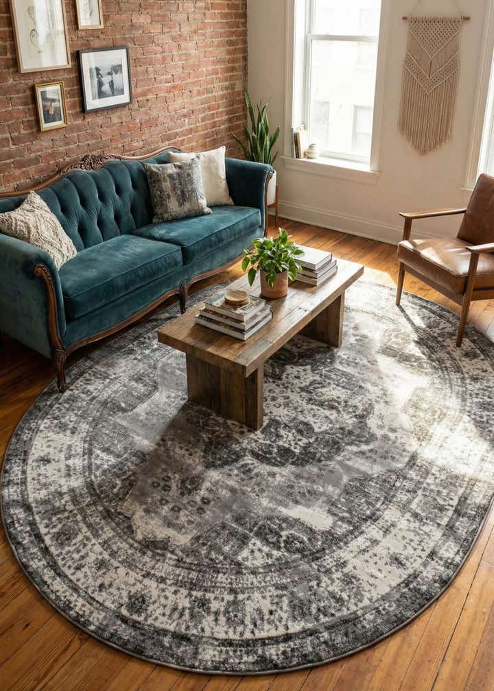 7' 10 x 10' Monaco Oval Rug