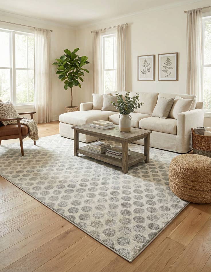 Detail image of 10' x 14' Washable Sabrina Soto Indoor / Outdoor Rug