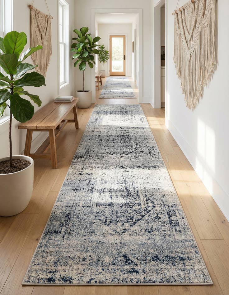 Detail image of 3' x 13' Villa Runner Rug