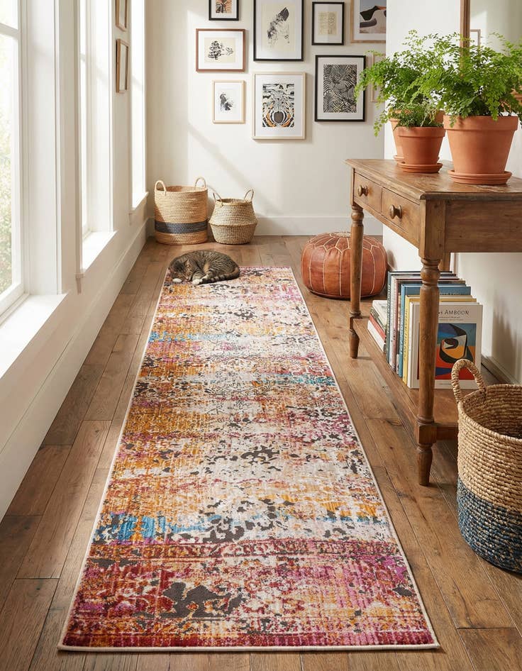 Detail image of 2' x 8' Deepa Runner Rug