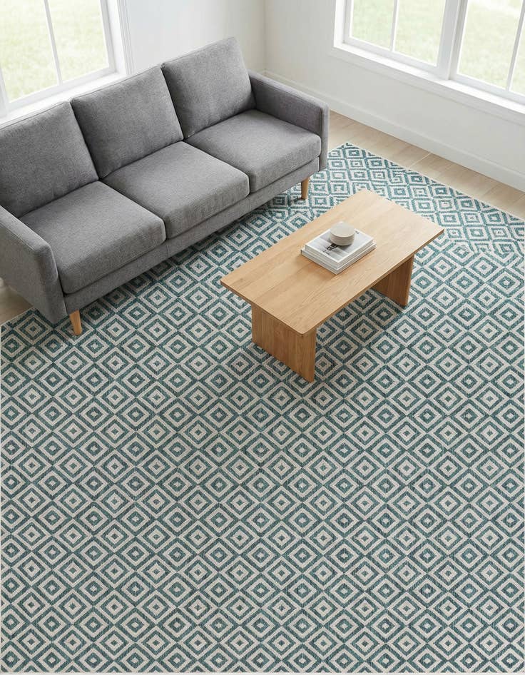 Detail image of 7' 10 x 10' Washable Jill Zarin Costa Rica Indoor / Outdoor Rug