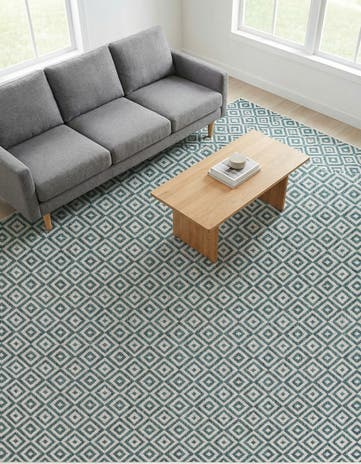 7' 10 x 10' Easy-Clean Jill Zarin Costa Rica Indoor / Outdoor Rug